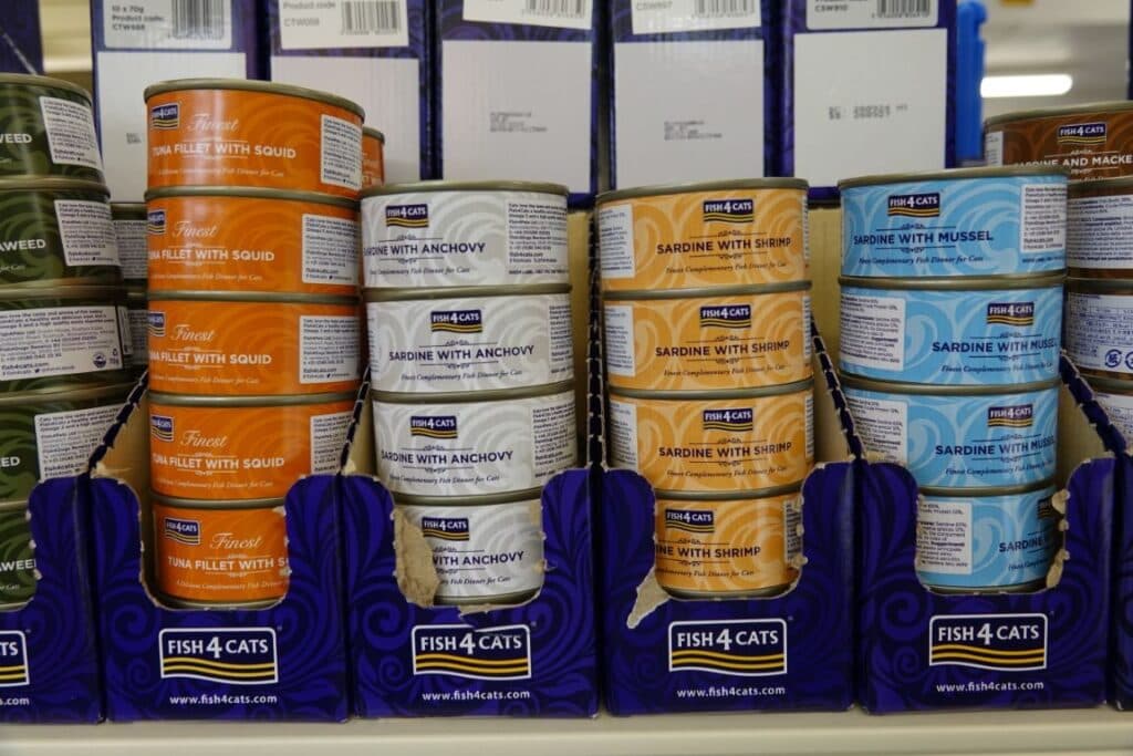 fish4dogs cat food
