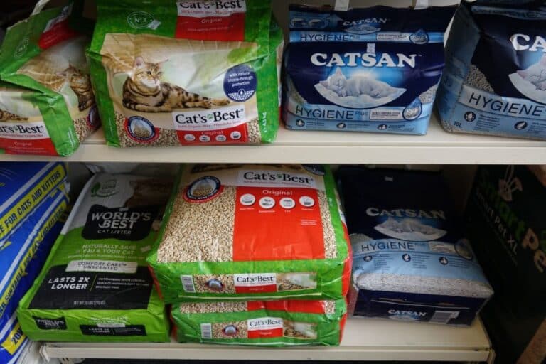 cat litter (medium)