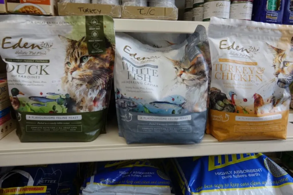 eden cat food (medium)