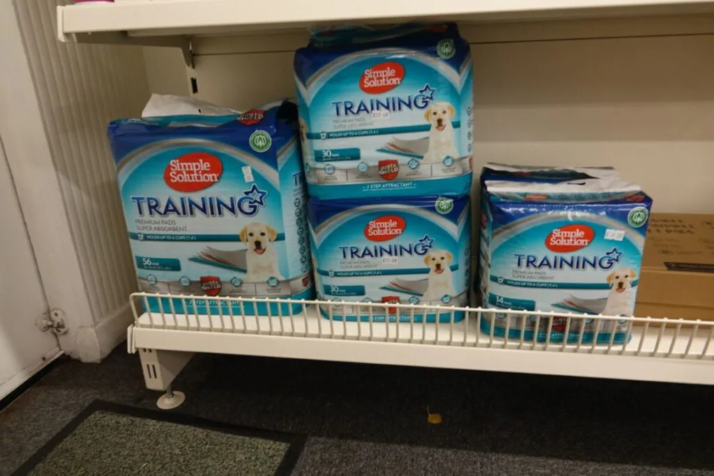 puppy training pads (medium)
