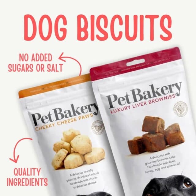 A treat worth stocking up on ♥️🤤
Pet Bakery Dog Biscuits are made with quality ingredients, with no added sugar or salt and no artificial preservatives.